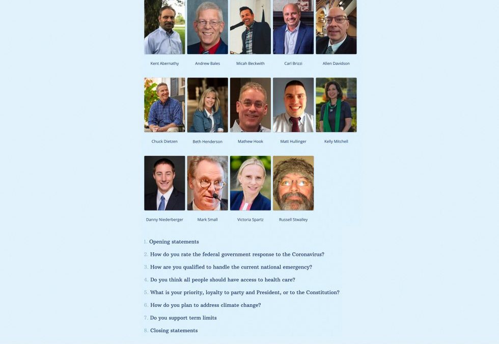 Indiana Town Halls and Informing to Empower Launch Candidates Video Debate for Hotly Contested 5th District Primaries